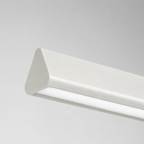Lampadario a sospensione bianco led 40w cct 3000k 6000k dimmerabile con telecomando