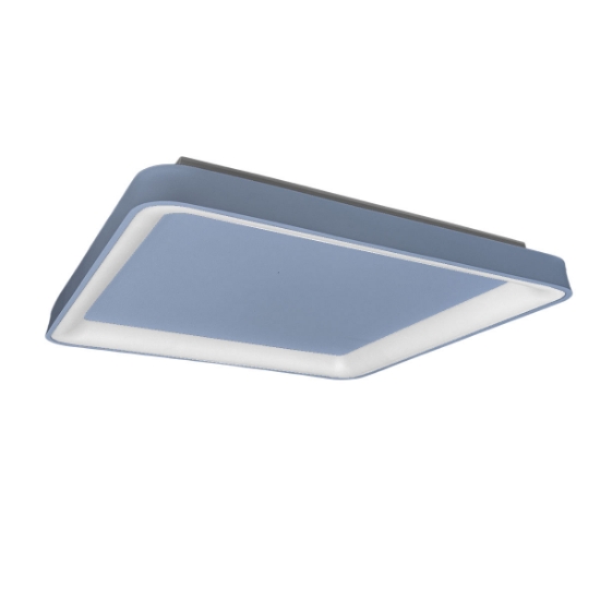 Plafoniera 50cm per cameretta quadrata carta da zucchero per cucina led 50w cct 3000k 4000k