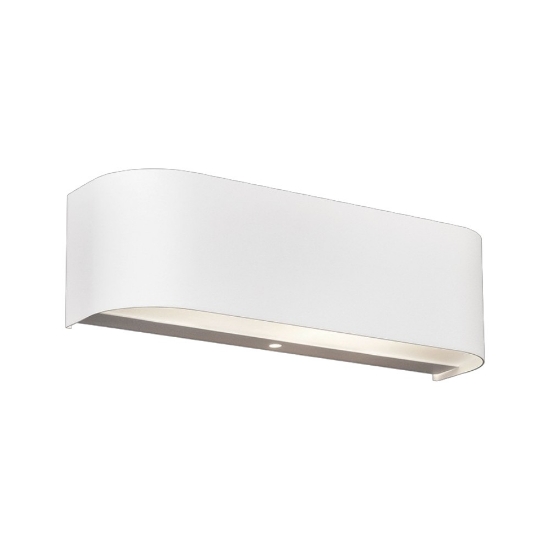 Applique da parete bianca led 3.1w 3000k moderna
