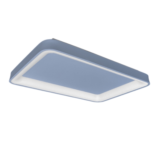 Plafoniera 50cm rettangolare per cucina carta da zucchero led 48w cct 3000k 4000k