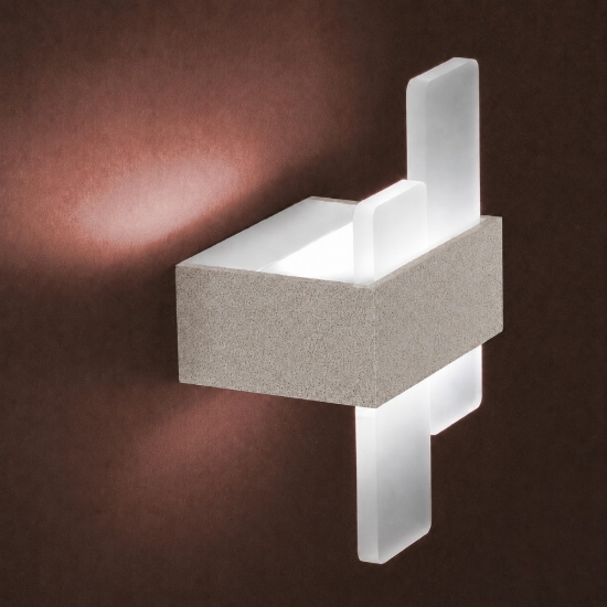 Applique da parete moderna per ingresso bianca led 12w cct 3000k 4000k