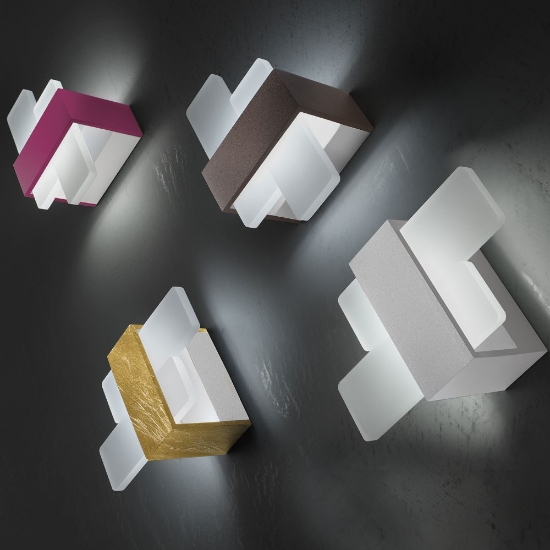 Applique da parete moderna nero led 20w cct 3000k 4000k per soggiorno