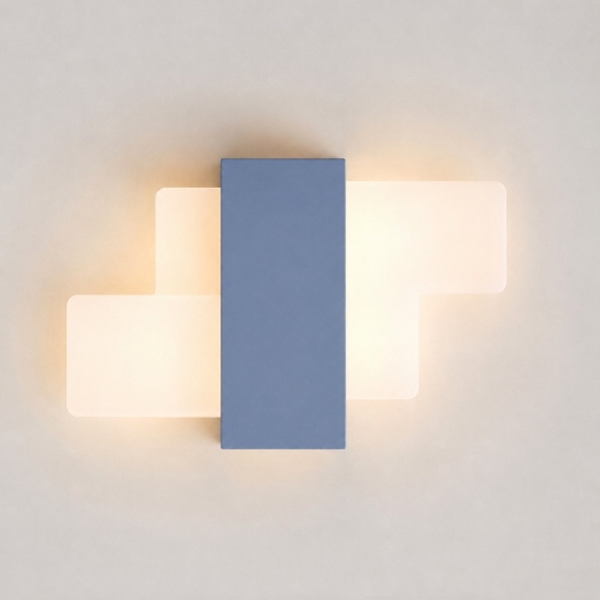 Applique da parete moderna carta da zucchero led 20w cct 3000k 4000k