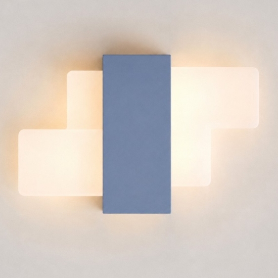 Applique led 30w cct 3000k 4000k carta da zucchero per soggiorno