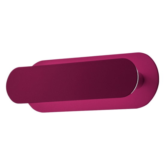 Applique da comodino moderna magenta led 12w cct 3000k 4000k per camera da letto