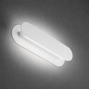 Applique da comodino moderna bianca led 12w cct 3000k 4000k