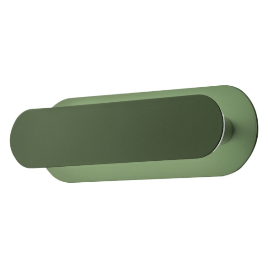 Applique da comodino led 20w cct 3000k 4000k moderna verde salvia