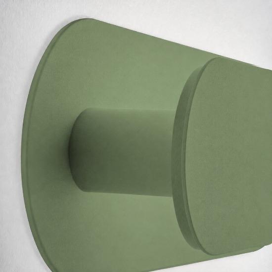 Applique da comodino led 20w cct 3000k 4000k moderna verde salvia