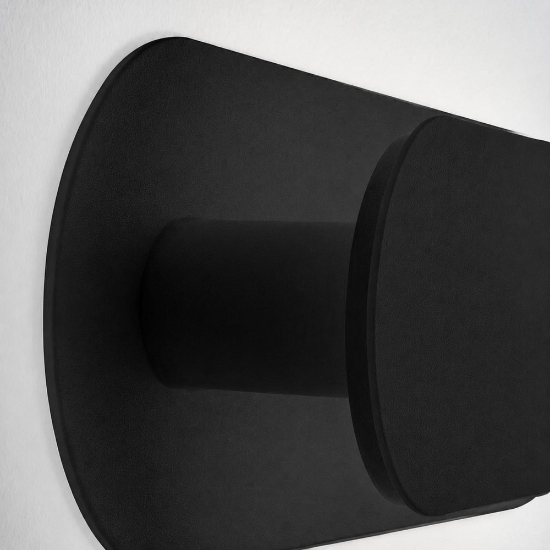 Applique da comodino moderna nero led 20w cct 3000k 4000k 32cm