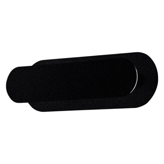 Applique da comodino moderna nero led 20w cct 3000k 4000k 32cm