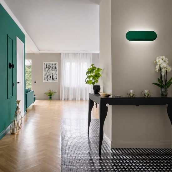 Applique da comodino led 20w cct 3000k 4000k moderna verde bosco
