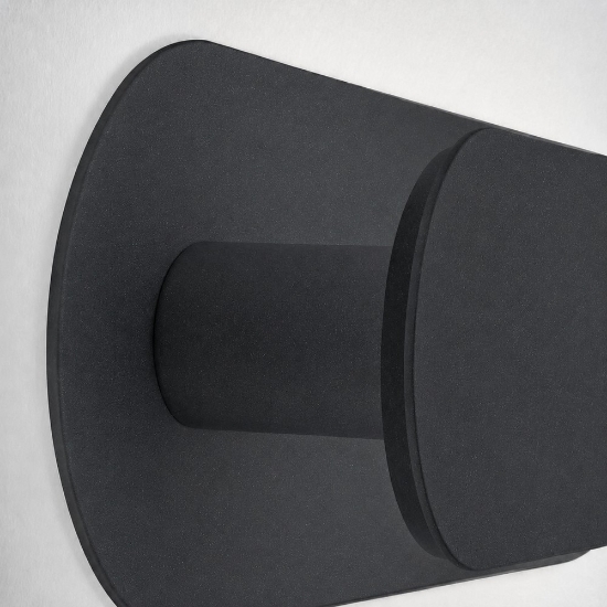 Applique da comodino moderna antracite led 20w cct 3000k 4000k