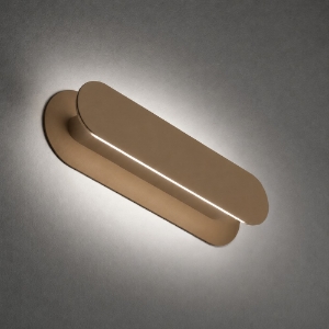 Applique da comodino led 20w cct 3000k 4000k moderna sabbia bagnata