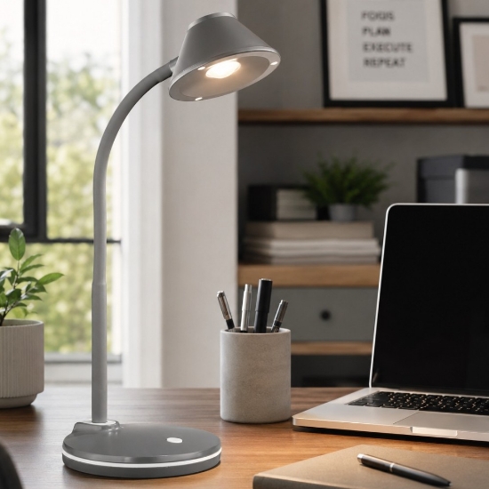 Lampada da scrivania per ufficio titano led 3.2w 3000k moderna