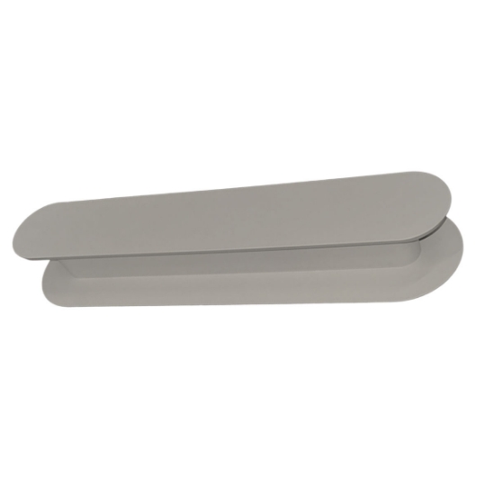 Applique da parete moderna tortora led 28w cct 3000k 4000k