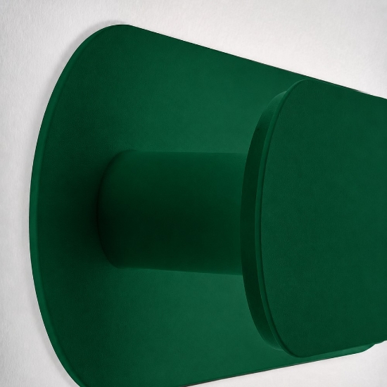 Applique da parete moderna verde bosco led 28w cct 3000k 4000k