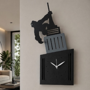 Orologio da parete cucina moderna design king kong