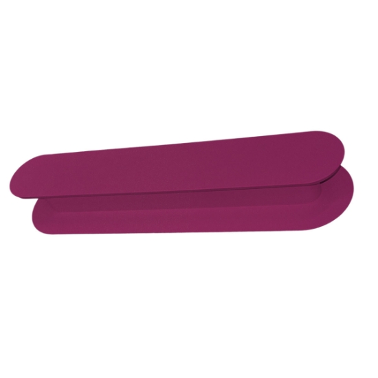 Applique da parete moderno magenta led 28w cct 3000k 4000k