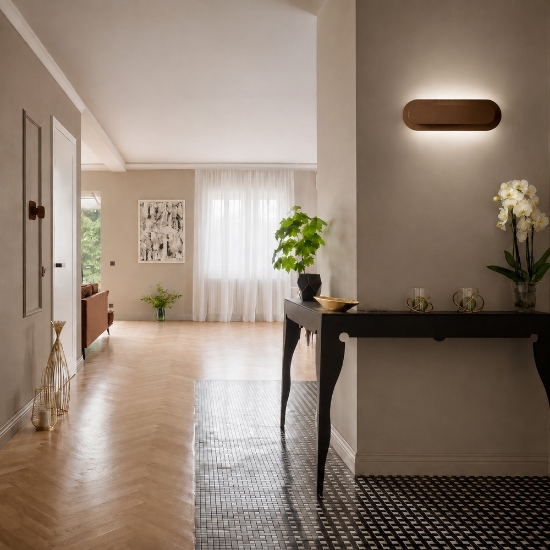 Applique da parete per soggiorno ruggine led 28w cct 3000k 4000k