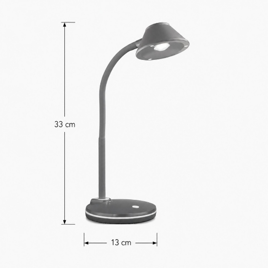 Lampada da scrivania moderna per ufficio bianca led 3.2w 3000k