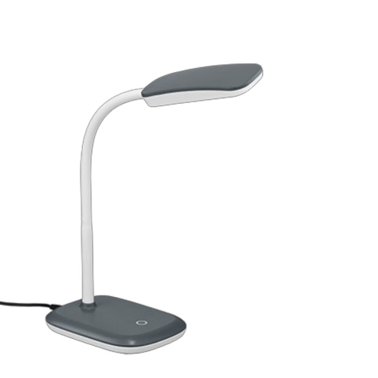 Lampada da scrivania per cameretta led 3000k dimmerabile bianco grigio