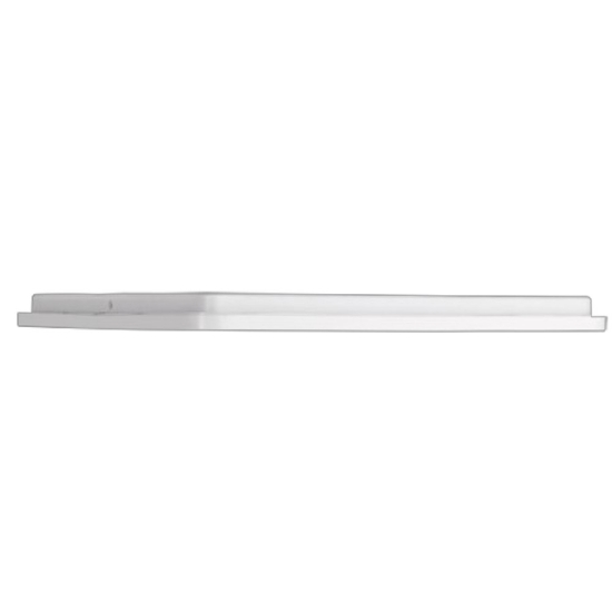 Plafoniera da bagno quadrata bianca led 24w 3000k ip44 dimmerabile