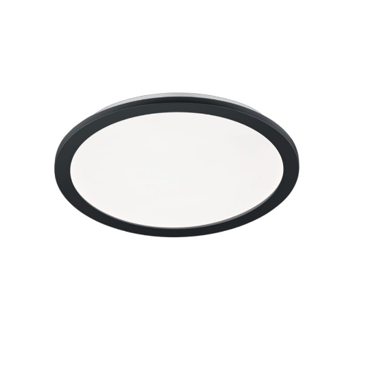Plafoniera da esterno rotonda nled 24w cct 3000k ip44 dimmerabile