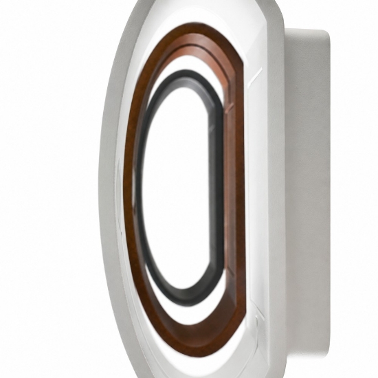 Applique da esterno moderna verde salvia led 12w 3000k ip65