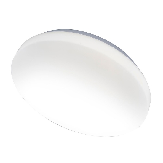 Plafoniera 31cm tonda bianca per cabina armadio led 18w cct 3000k 6500k