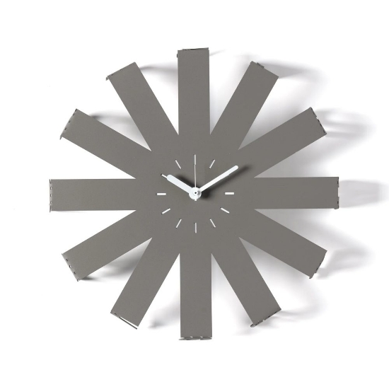 Orologio moderno da parete rotondo fango design tridimensionale