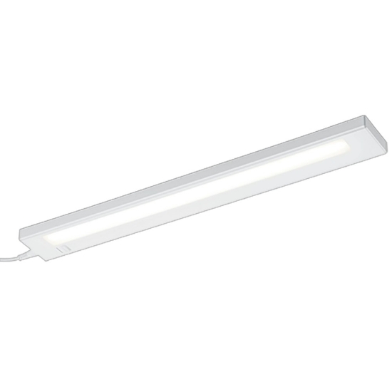 Plafoniera moderna rettangolare bianca led 7w 3000k per ufficio