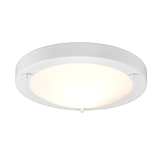 Plafoniera per bagno tonda bianca 32cm ip44