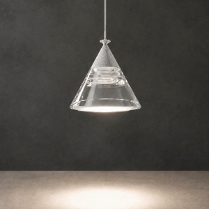 Lampada a sospensione grigio perla per cucina led 7w cct 3000k 4000k