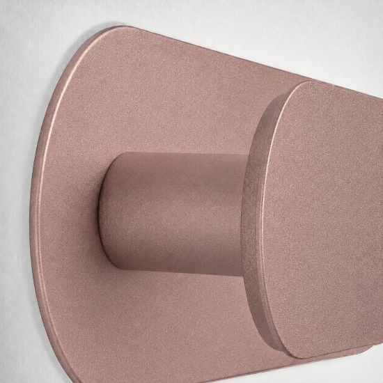 Applique per camera da letto da comodino moderna oro rosato led 12w cct 3000k 4000k