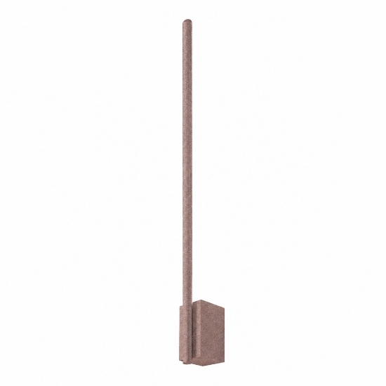Applique led 12w cct 3000k 4500k 6500k moderna bacchetta oro rosato