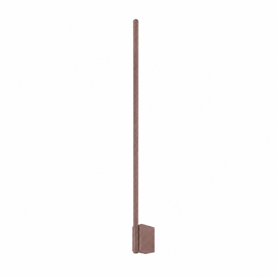 Applique oro rosato led 20w cct 3000k 4500k 6500k bacchetta luce indiretta