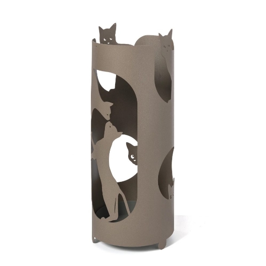 Portaombrelli da ingresso moderno gatti beige