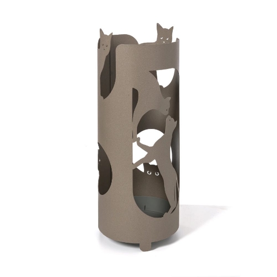 Portaombrelli da ingresso moderno gatti beige