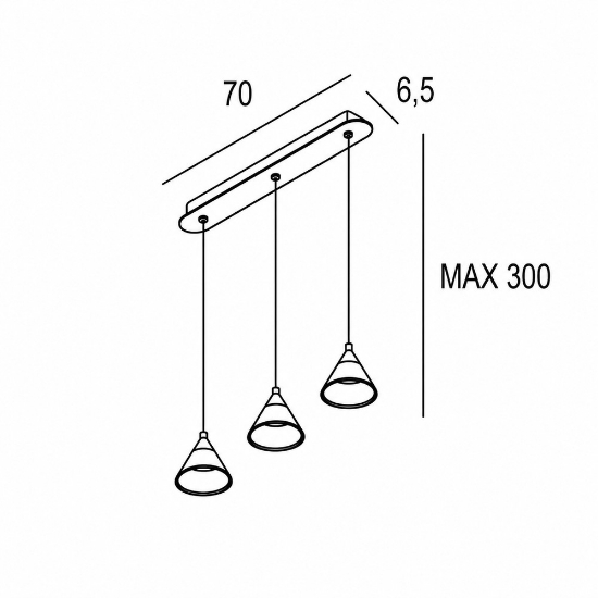 Lampadario a sospensione moderno per cucina conico grigio perla led 21w cct 3000k 4000k
