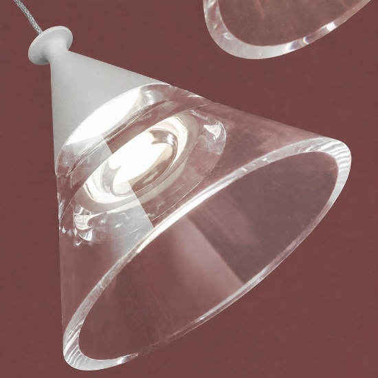Lampadario a sospensione per soggiorno bianco led 35w cct 3000k 4000k