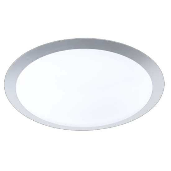 Grande plafoniera 42cm grigio titano led 25w 3000k