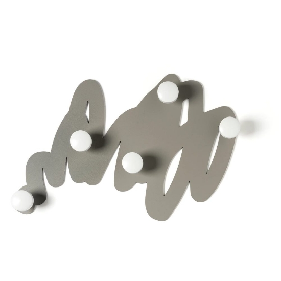 Appendiabiti da parete moderno design fango