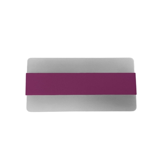 Applique led 16w cct 3000k 4000k moderna da parete magenta