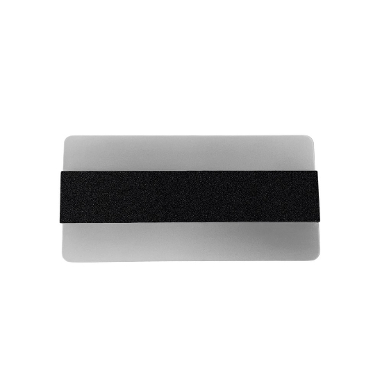 Applique moderna nera da parete led 16w cct 3000k 4000k