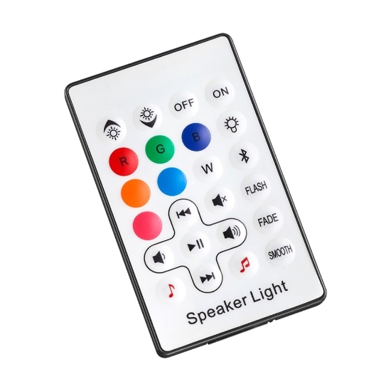 Lampada da tavolo esterno bianca led 3000k ricaricabile cassa bluetooth portabottiglia