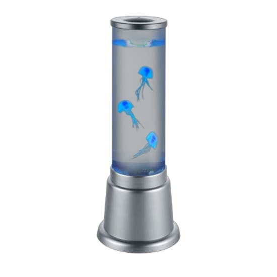 Lampada da tavolo per cameretta cilindrica titano led rgb meduse