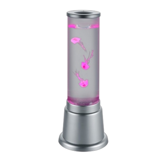 Lampada da tavolo per cameretta cilindrica titano led rgb meduse