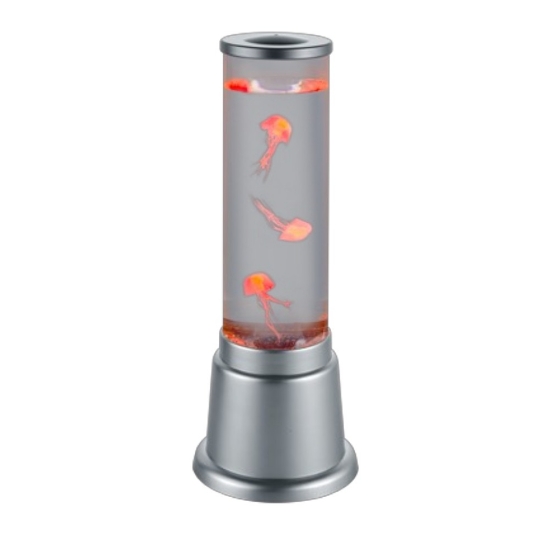 Lampada da tavolo per cameretta cilindrica titano led rgb meduse