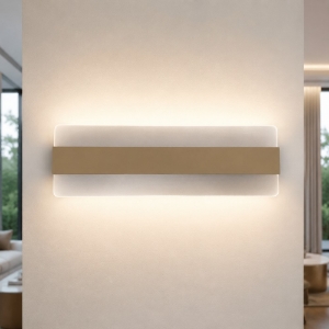Applique moderna da parete sabbia bagnata led 30w cct 3000k 4000k