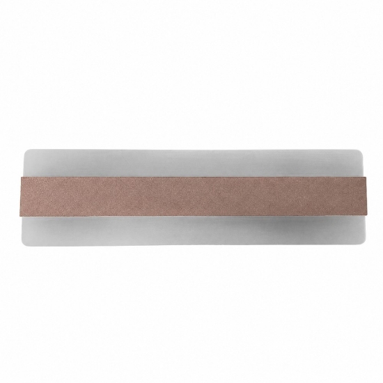 Applique led 30w cct 3000k 4000k moderna da parete oro rosato